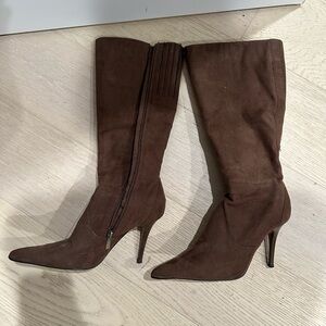 Elegant Brown Knee-High Boots